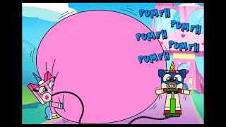 Whatever parade floats your boat Unikitty Belly Inflation with Sound Effects