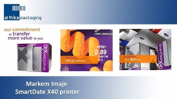 Markem-Imaje SmartDate X40 TTO printer - barcode, best date coding - Al Thika Packaging