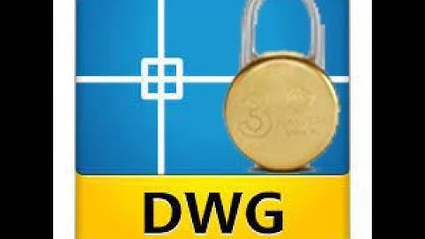 How to Lock Autocad Drawing | Nobody Steal my Stuffs |