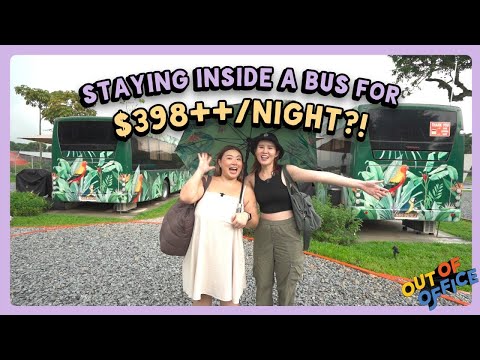 We Stayed In Singapore's First Ever Bus Hotel! | Out Of Office