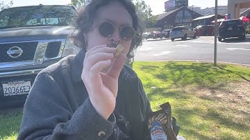 a girl like me food reviews #1 - Trader Joe’s Bamba snacks!