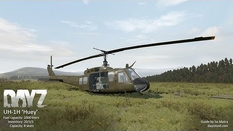How to repair a UH-1Y or Huey fully in DayZ