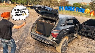 SARDAR JI की TOPCLASS MODIFICATION IN CRETA😱🙌🏼 | Performance+ Music Etc.