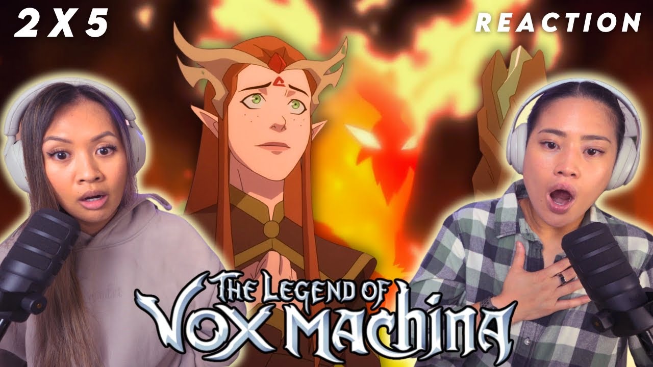 KEYLETH'S LEVEL-UP! 🔥 The Legend of Vox Machina 2x5 "PASS THROUGH FIRE" | Reaction & Review