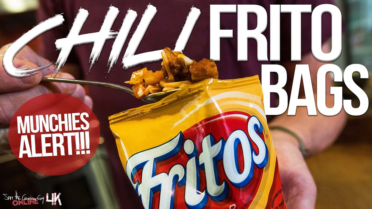 Best Munchies Frito Pie (In a Bag) SAM THE COOKING GUY 4K YouTube