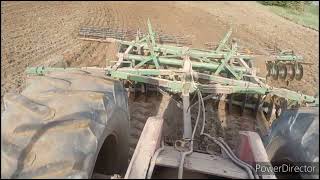 Versatile 145 disking fields for planting