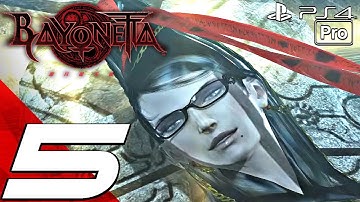 BAYONETTA 1 - Gameplay Walkthrough Part 5 - Temperantia Boss Fight & Route 666 (PS4 PRO)