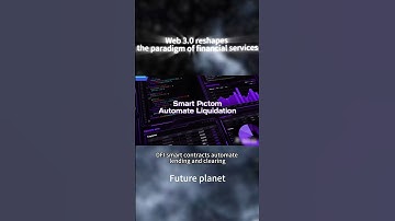 Web 3.0 reshapes the paradigm of financial services#learn #web3