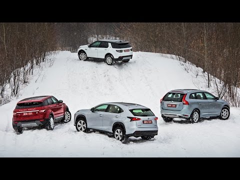 Lexus NX, Volvo XC60, Evoque, Disco Sport — групповой тест