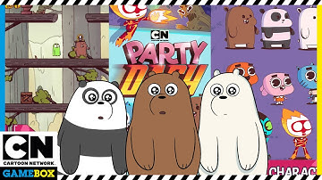 Cartoon Network Party Dash - We Bare Bears | WBB CN Party Dash Grizz | Cartoon Network