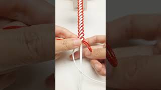 Different Color of Lover’s Knot  Easy Macrame Bracelet Tutorial  #shortstutorial #diy #macrame #knot