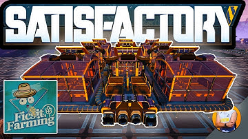 This Satisfactory  FARMING mod is UNBELIVABLE! I Ficsit Farming Mod Showcase SATISFACTORY I [EN]