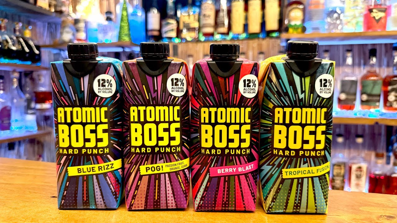 Atomic Boss Hard Punch Review. Let’s try out some flavors - YouTube