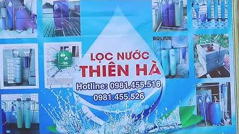 Chương trình thử nước miễn phí cho bà con bằng mô hình xử lý mini / lọc nước tiên hà #hệthốnglọc