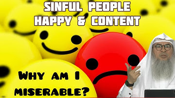 Why does Allah give peace of mind, wealth to sinful people & I struggle being dutiful? Assimalhakeem