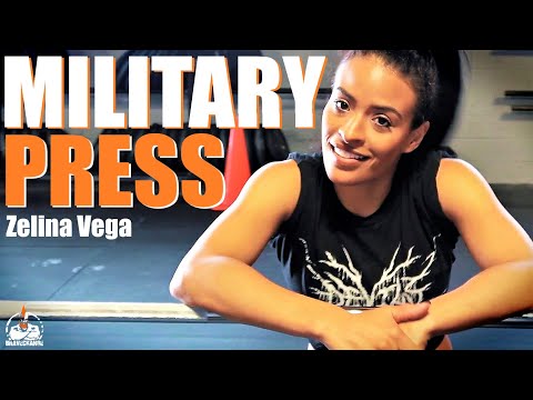 Zelina Vega Military Press (TO MAX!)