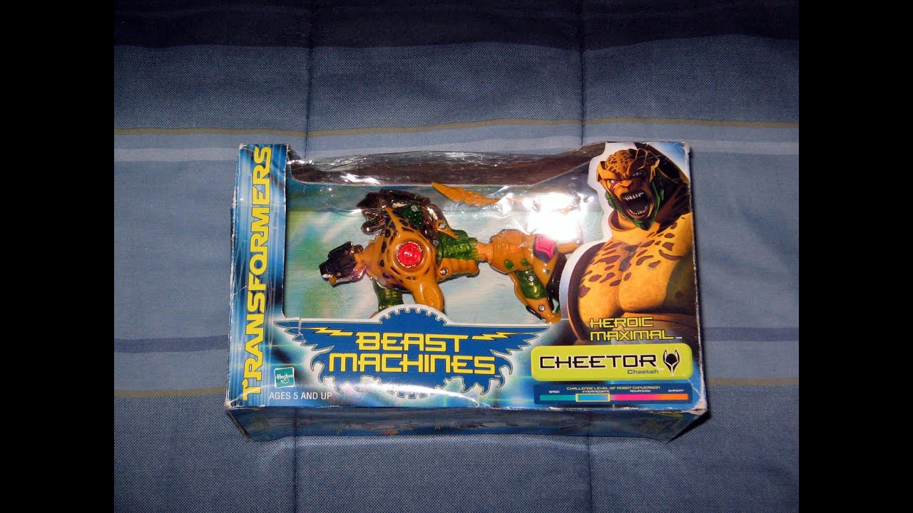 Review: Beast Machines Transformers Cheetor - YouTube