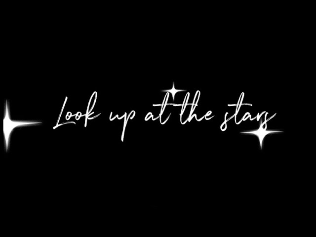 Shawn Mendes - Look Up At The Stars (Lyric Video)