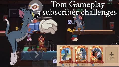 Tom and Jerry Chase 3 Subscriber Challenges