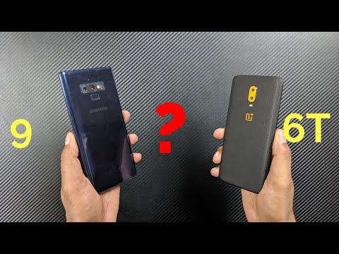 [हिंदी] Samsung Galaxy Note 9 vs OnePlus 6T - Which is Better !