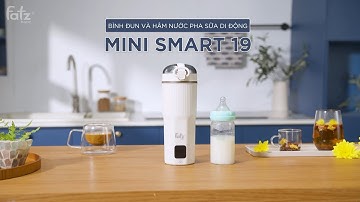 Bình đun và hâm nước pha sữa di động Mini Smart 19 | FATZBABY