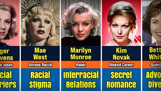 ACTRESSES WHO DEFIED HOLLYWOOD'S DATING NORMS, Here are their stories' files..