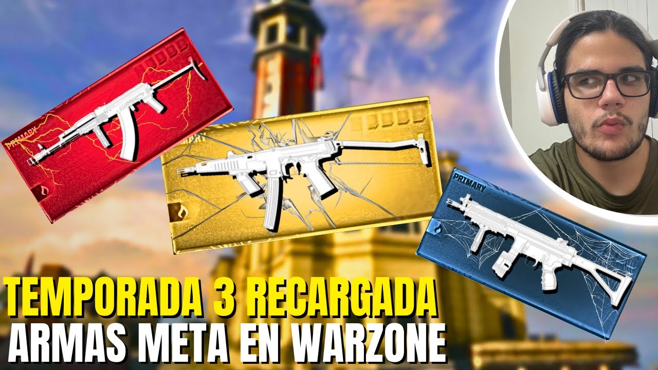 LAS MEJORES CLASES META de WARZONE en TEMPORADA 3 RECARGADA - YouTube