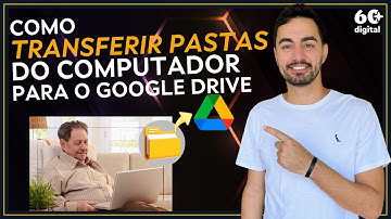 COMO FAZER UPLOAD DE PASTAS DO COMPUTADOR PARA O GOOGLE DRIVE