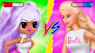 Búp Bê Barbie vs Búp Bê LOL Surprise