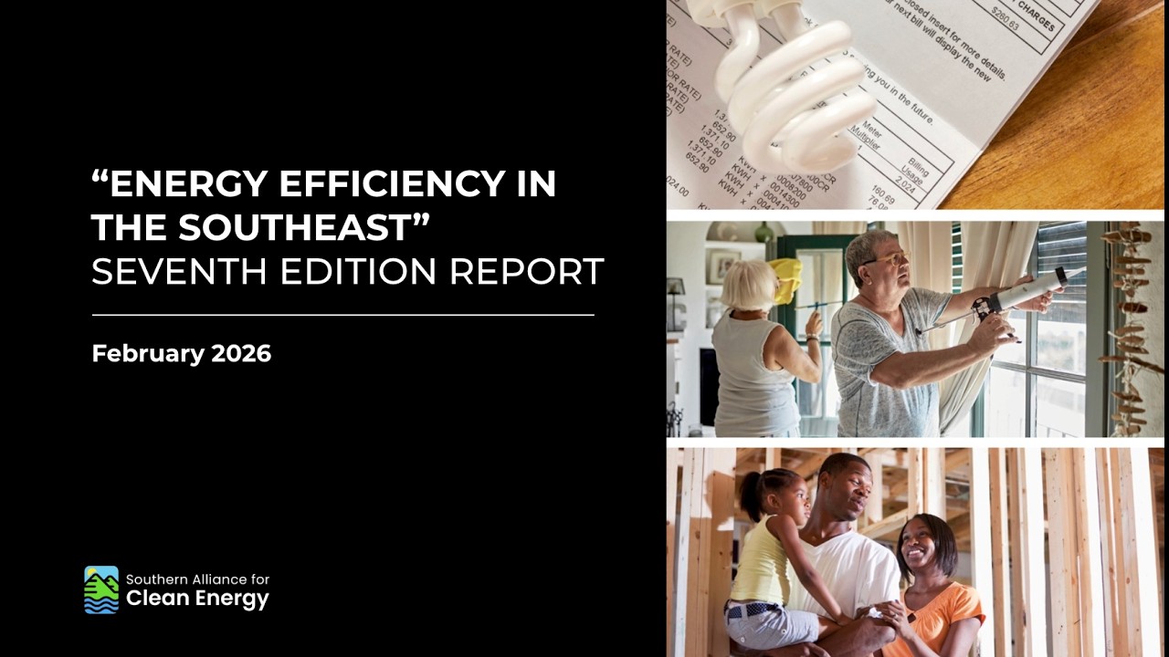 "Energy Efficiency in the Southeast" Seventh Edition Report Webinar ...