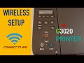 canon Pixma G3020 Wireless Setup, Connect To Router Using Printer Panel.