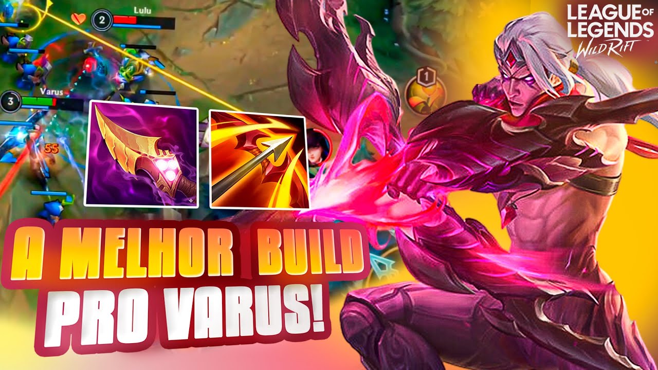 VARUS AP CARREGA QUALQUER JOGO |  LoL Wild Rift