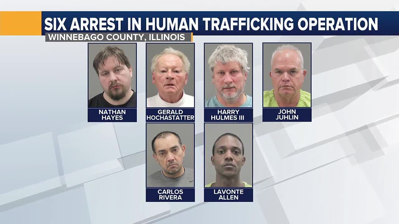 Six People Arrested in Human Trafficking Operation - YouTube