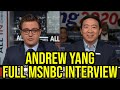 Andrew Yang on MSNBC All In With Chris Hayes | Full Interview December 27th 2019