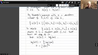 Topics in Combinatorics lecture 11.6 --- Two applications of Shearer's lemma