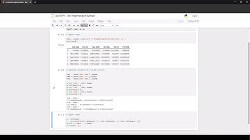 Python - Import/Export Data To/From CSV File With Pandas