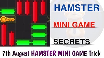Key 19! How to Solve Mini Game PUZZLE in Hamster Kombat 7th August (100% SOLVED!)