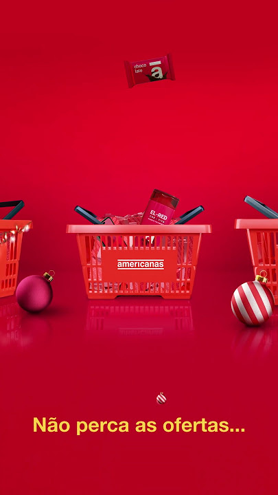 GARANTA SEUS PRESENTES NO NATAL AMERICANAS! 🎄❤️