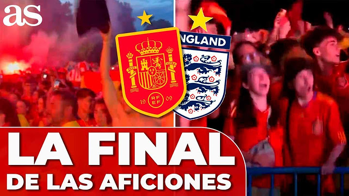 AFICIÓN ESPAÑA VS AFICIÓN INGLATERRA REACCIONES FINAL EUROCOPA 2024 | LOCURA TOTAL