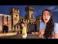 MAI ESPLORARE UN CASTELLO MEDIEVALE DI NOTTE DA SOLI! *entriamo in un vero castello*