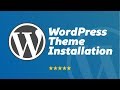 How to install wordpress themes from zip files