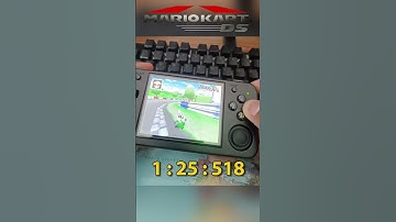 Figure 8 Circuit record all rounds - in rg35xxh #mkds #mariokart #mariokartds #mel120hz