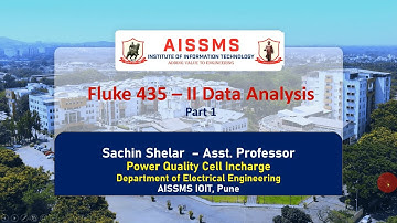 Fluke 435 – II Data Analysis Part 1