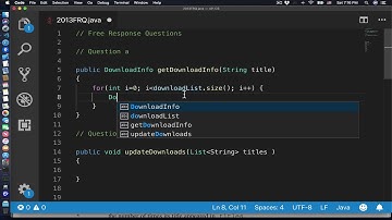 Free Response Question Walkthrough for AP Computer Science Exam