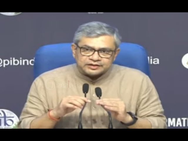 🔴LIVE: Minister of Information and Broadcasting Ashwini Vaishnaw & MOS L Murugan Pressmeet | NDA