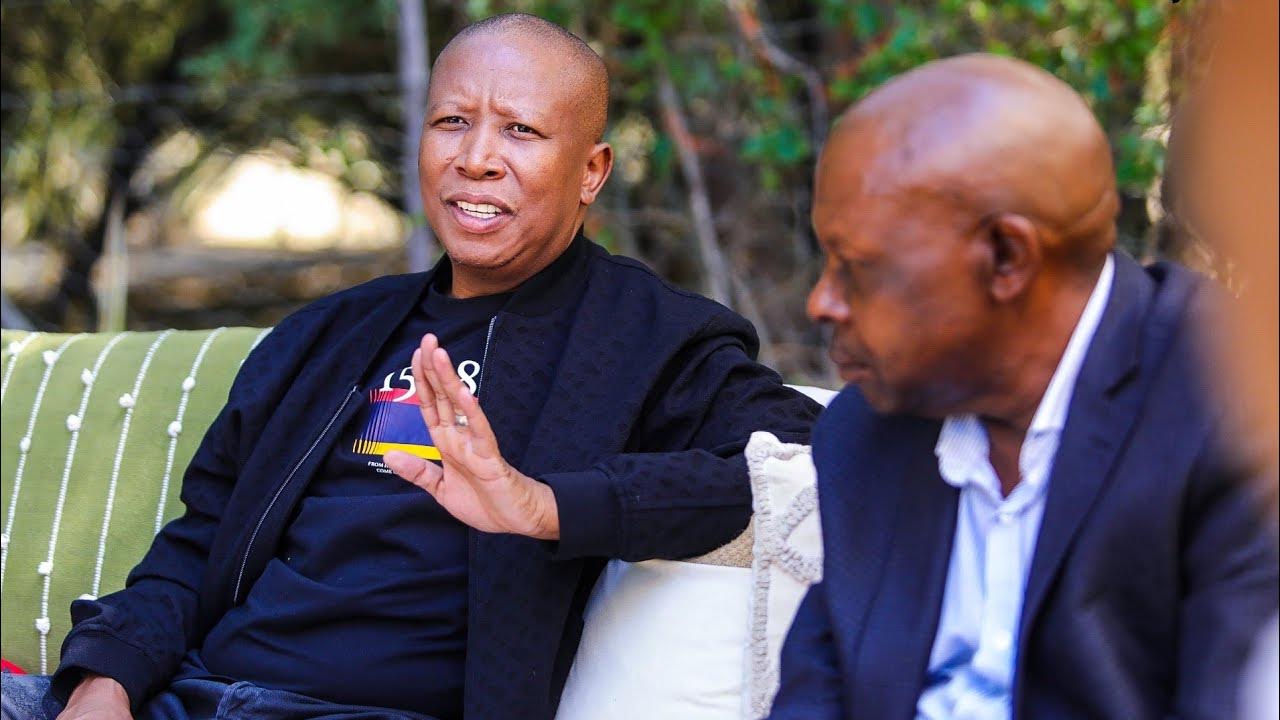 Julius Malema visits Judge Hlophe. YouTube