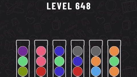 Ball Sort Puzzle Level 648 #ballsortpuzzle #ballsortpuzzlegameplay #puzzlegame #mobilegames