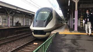 近鉄21020系21編成(名古屋行)　伊賀神戸発車