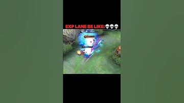 EVERY EXP LANE IN EARLY GAME TO MID GAME #tyrant #mlbb #shorts