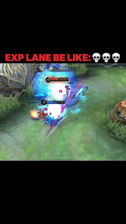 EVERY EXP LANE IN EARLY GAME TO MID GAME #tyrant #mlbb #shorts